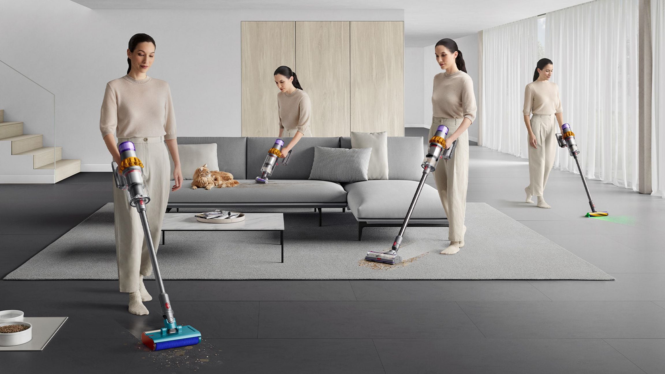 Dyson V15s Detect Submarine™ wet and dry vacuum cleaner (Yellow/Nickel)
